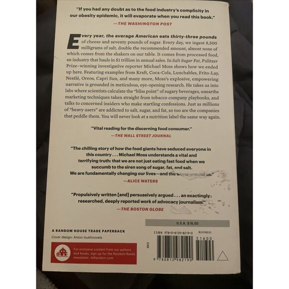 Salt Sugar Fat: How the Food Giants Hooked Us - Paperback - GOOD - Picture 4 of 4